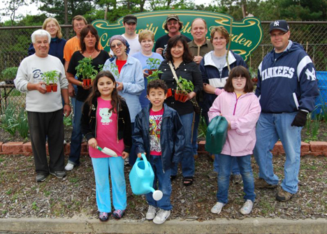 Islandia Village Officially Opens its Community Garden Islandia Village Officially Opens its Community Garden