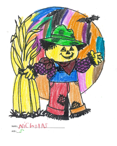 Pumpkin Fest Coloring Contest Winners