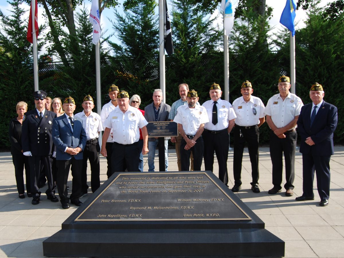 Village of Islandia Holds September 11th Memorial Ceremony at First Responders Memorial