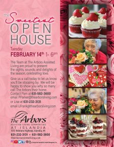 Join Us for “The Sweetest Open House” at The Arbors Assisted Living!