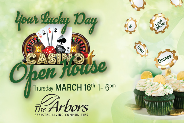 Casino Open House at The Arbors Assisted Living
