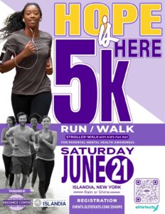 Hope Is Here 5K Run/Walk/Stroller-Walk with Kid's Fun Run For the Awareness of Parental Mental Health