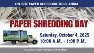 PAPER SHREDDING DAY